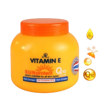 Ảnh sản phẩm Kem dưỡng thể AR Vitamin E Sun Protect Q10 Plus Body Cream 1