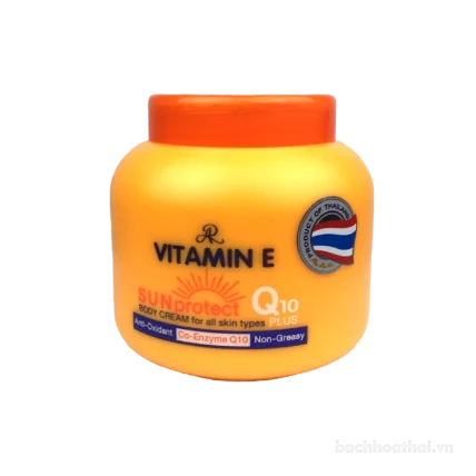Kem dưỡng thể AR Vitamin E Sun Protect Q10 Plus Body Cream ảnh 1