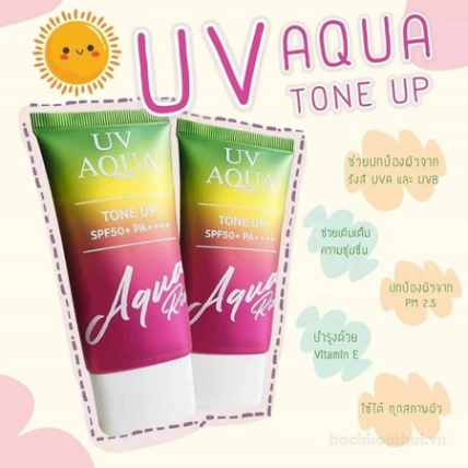 Kem chống nắng UV Aqua Tone UP SPF50 + PA ++++ Thái Lan ảnh 7