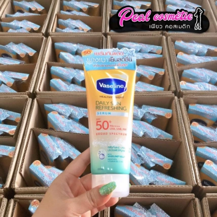  Serum chống nắng Vaseline Healthy Bright Daily Sun Refreshing Thái Lan ảnh 11