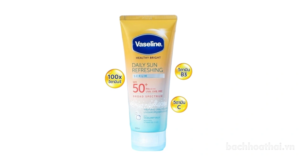 Serum chống nắng Vaseline Healthy Bright Daily Sun Refreshing Thái Lan