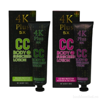 Ảnh sản phẩm Kem chống nắng dưỡng thể 4K Plus CC Body Sunscreen Lotion Thái Lan 1
