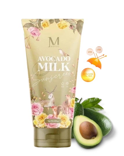 Kem chống nắng trắng da Maysio Avocado Milk Sunscreen SPF 60 PA+++ ảnh 1