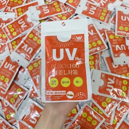 Viên uống chống nắng UV Plus+ Block 100 Nhật Bản ảnh 11