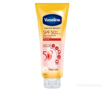 Ảnh sản phẩm Chống nắng Vaseline 50X Healthy Bright SPF50 Thái Lan tuýp 300ML 1