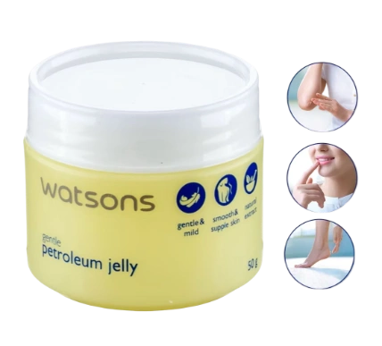 Sáp dưỡng ẩm Watsons Gentle Petroleum Jelly 50gr Thái Lan ảnh 1