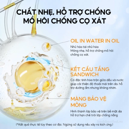 Kem chống nắng nâng tone Lanbena SPF 50+ PA+++ dành cho da nhạy cảm  ảnh 7