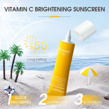 Kem chống nắng làm sáng da SKINEVER Vitamin C Brightening Sunscreen  SPF50+ PA++++    ảnh 9