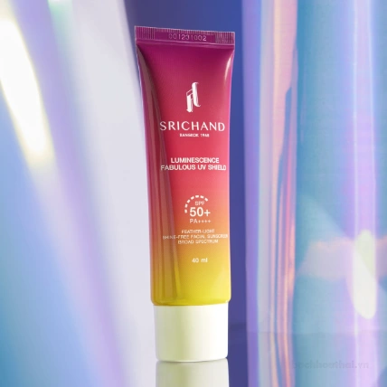 Kem chống nắng Srichand Luminescence Fabulous UV Shield SPF50+ PA++++   ảnh 8