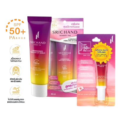 Kem chống nắng Srichand Luminescence Fabulous UV Shield SPF50+ PA++++   ảnh 1