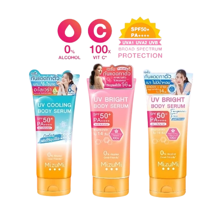 Serum chống nắng body không hương liệu Mizumi UV Bright Body Fragrance Free SPF50+ PA++++  ảnh 1