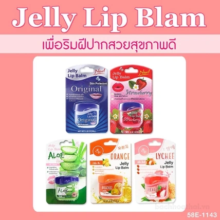 Son dưỡng trị thâm làm hồng môi Jelly lip Balm ảnh 10