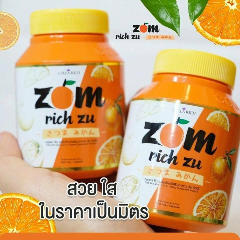 Viên uống phục hồi làm trắng da Zom Rich Zu