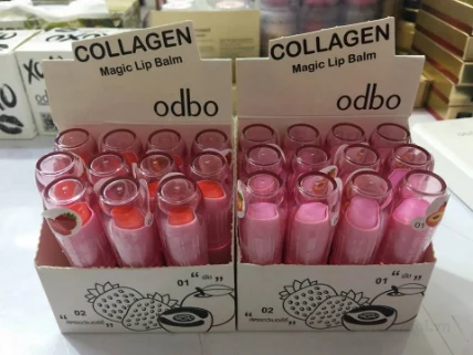 Son dưỡng môi Odbo Collagen magic Lip Balm ảnh 8