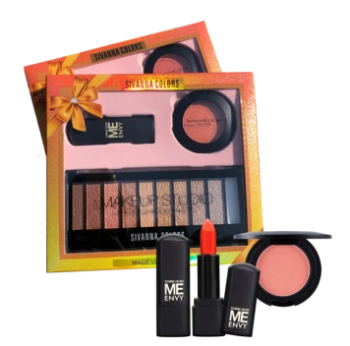 Ảnh sản phẩm Set trang điểm 3 món Sivanna Colors magic Lucky Gifts No.01 Thái Lan 1