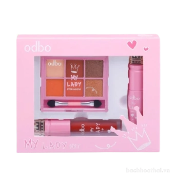 Ảnh sản phẩm Set trang điểm 3 in 1 Odbo My Lady Thái Lan 1