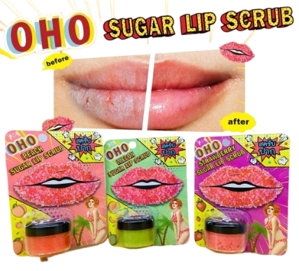 Tẩy tế bào chết môi Nitcher OHO Sugar Lip Scrub Thái Lan ảnh 1