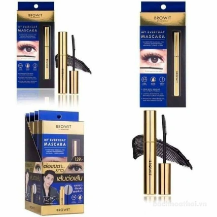 Mascara chống nước Browit by Nong Chat My Everyday Mascara Thái Lan ảnh 3