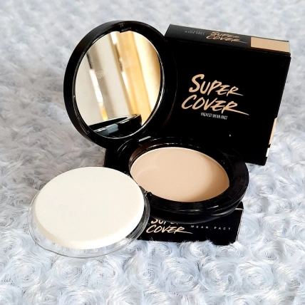 Phấn phủ chống mồ hôi cao cấp Sivanna Colors Super Cover Highest Wear Pact Two Way Cake ảnh 16