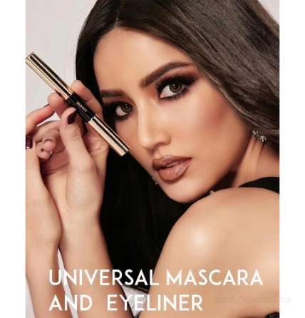 Chuốt mi hai đầu Browit by Nongchat 2 in 1 Universal Mascara and Eyeliner #Jet Back ảnh 13