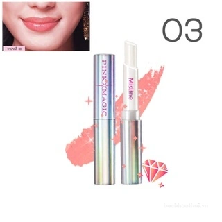 Son dưỡng môi đổi màu Mistine Pink Magic Diamond Lip Thái Lan  ảnh 9