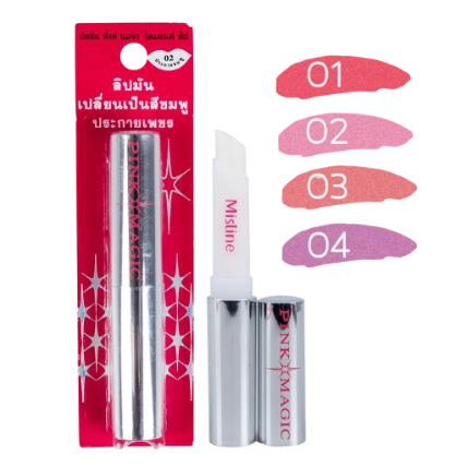 Son dưỡng môi đổi màu Mistine Pink Magic Diamond Lip Thái Lan  ảnh 1