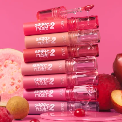 Son kem Sasi Sugar Rush Lip Tint Vol 2 lâu trôi  ảnh 13