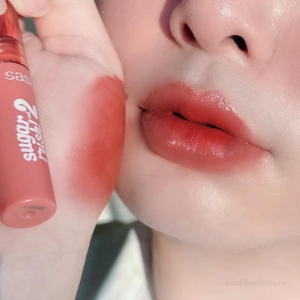 Son kem Sasi Sugar Rush Lip Tint Vol 2 lâu trôi  ảnh 6