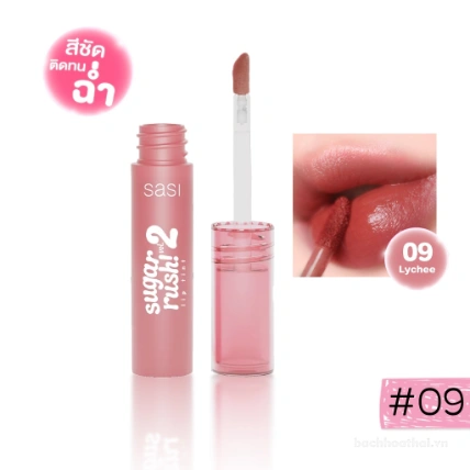 Son kem Sasi Sugar Rush Lip Tint Vol 2 lâu trôi  ảnh 16