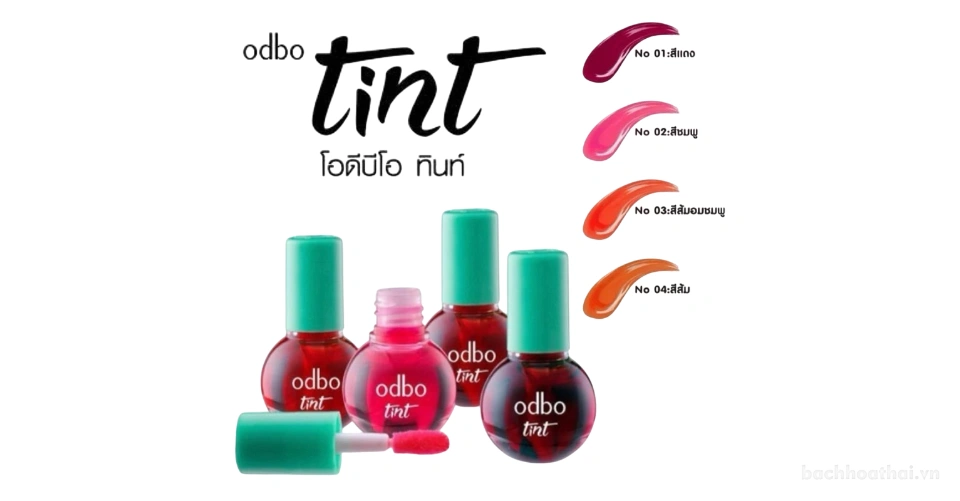 Son xí muội siêu lì Odbo Tint OD518 Thái Lan