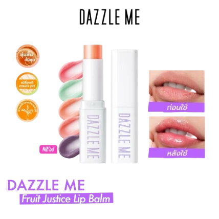 Son dưỡng có màu Dazzle Me Fruit Justice Lip Balm Thái Lan  ảnh 1