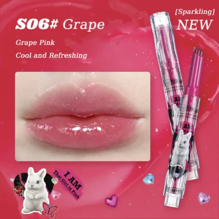 Son dưỡng bóng dạng thỏi bấm Flortte Nice To Meet Chu ảnh 14
