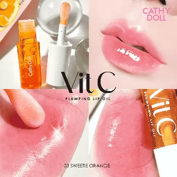 Ảnh sản phẩm Son bóng Cathy Doll Vit C Plumping Lip Oil  2