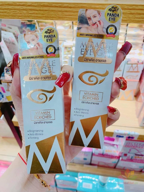 Kem trị thâm mắt Miracle Eye Gel Vitamin Ecriched ảnh 6