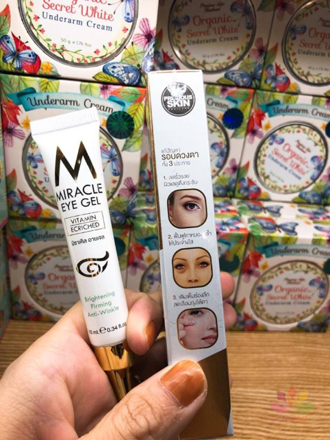 Kem trị thâm mắt Miracle Eye Gel Vitamin Ecriched ảnh 8