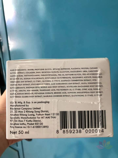 Kem ốc sên MT Mai Thai Snail Gold ảnh 8