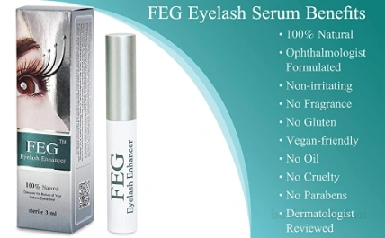Serum dưỡng kích mi cong, dài và dày FEG Eyelash Enhancer  ảnh 14