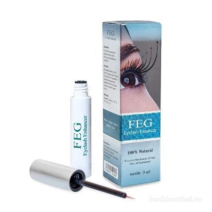 Serum dưỡng kích mi cong, dài và dày FEG Eyelash Enhancer  ảnh 3
