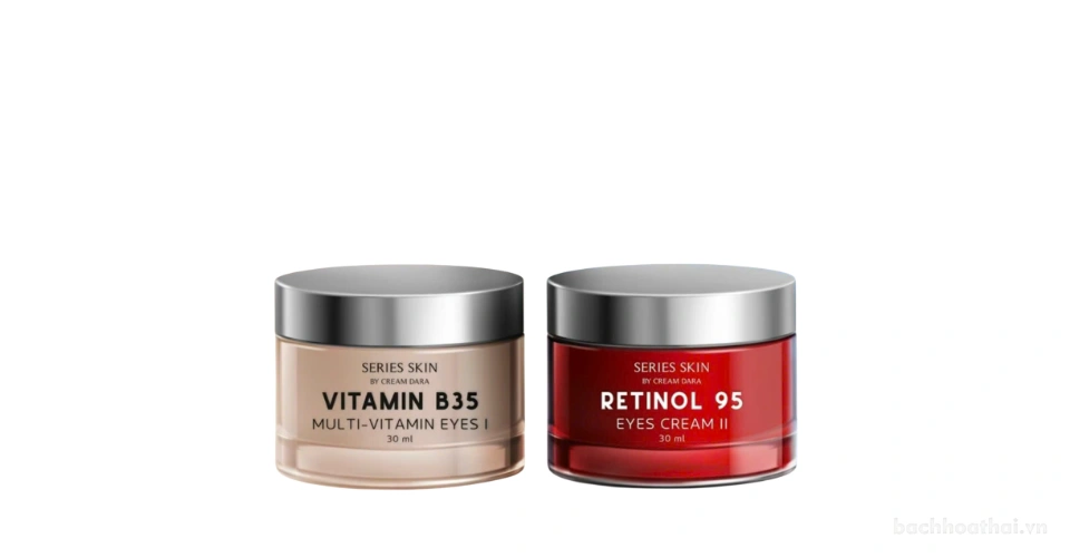 Kem dưỡng mắt mờ thâm Series Skin Retinol 95 Eye Cream II By Cream Dara