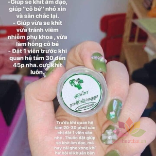 Viên đặt se khít âm đạo Thái Lan ảnh 4