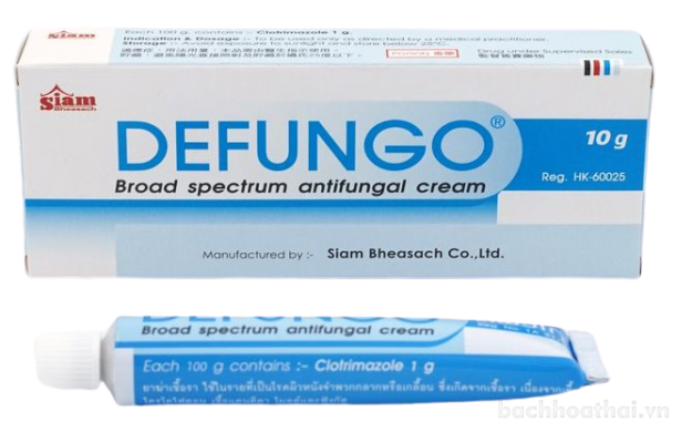 vıên đặt Defungo cho phụ nữ (Siam ) - Thái lan Hộp 6 vıên 0.1
