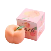 Ảnh sản phẩm Xà phòng tắm trắng trái đào Peach soap Natural Peach 1
