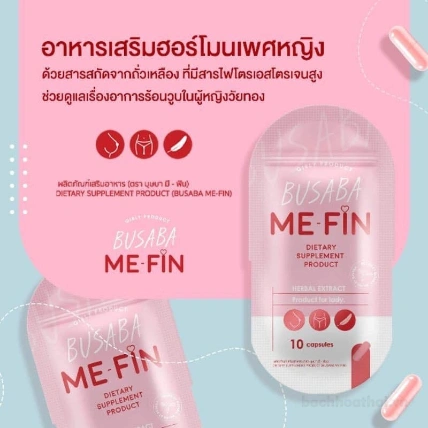 Viên uống thảo dược nở ngực se khít Busaba Me-Fin (mẫu cũ Madam Busaba Herbal Repair) ảnh 7