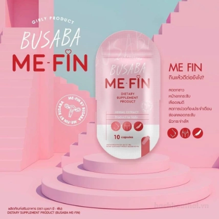 Viên uống thảo dược nở ngực se khít Busaba Me-Fin (mẫu cũ Madam Busaba Herbal Repair) ảnh 8