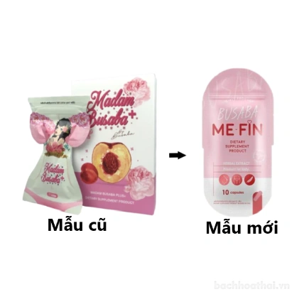 Viên uống thảo dược nở ngực se khít Busaba Me-Fin (mẫu cũ Madam Busaba Herbal Repair) ảnh 1