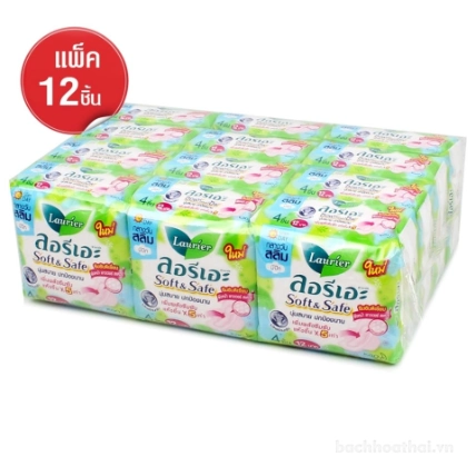 Băng vệ sinh hằng ngày mềm mại an toàn Laurier soft & safe ảnh 15