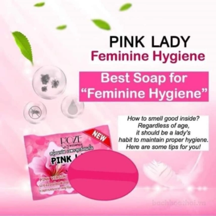Xà phòng se khít vùng kín Roze Pink Lady Secret Soap ảnh 2