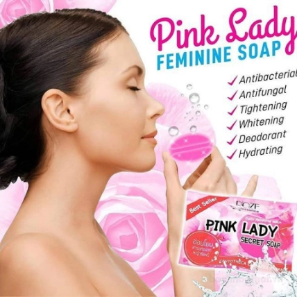 Xà phòng se khít vùng kín Roze Pink Lady Secret Soap ảnh 15