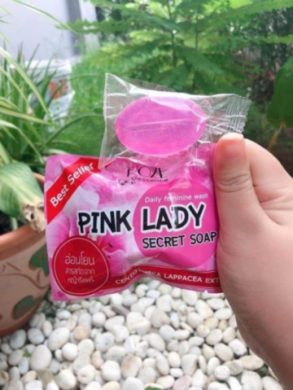 Xà phòng se khít vùng kín Roze Pink Lady Secret Soap ảnh 16