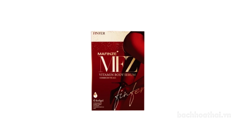 Viên đặt âm đạo Mafinze Mfz Finfer Vitamin Body Serum chấm dứt các vấn đề phụ nữ